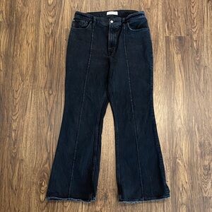 Abercrombie & Fitch Dark Wide Leg Jeans